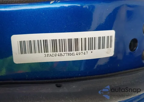 2019 Ford Fiesta Se from USA, damaged, VIN 3FADP4BJ7KM149747
